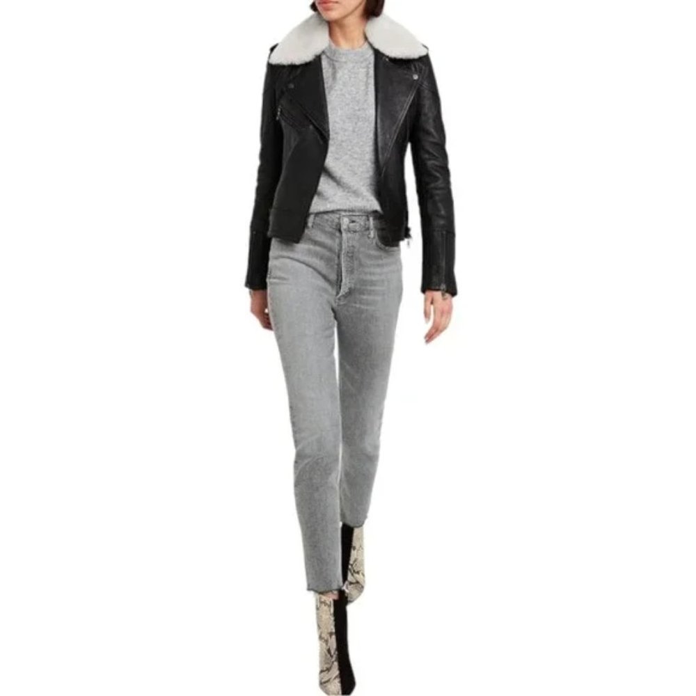 Agolde Nico High Rise Slim Jeans *Risk*